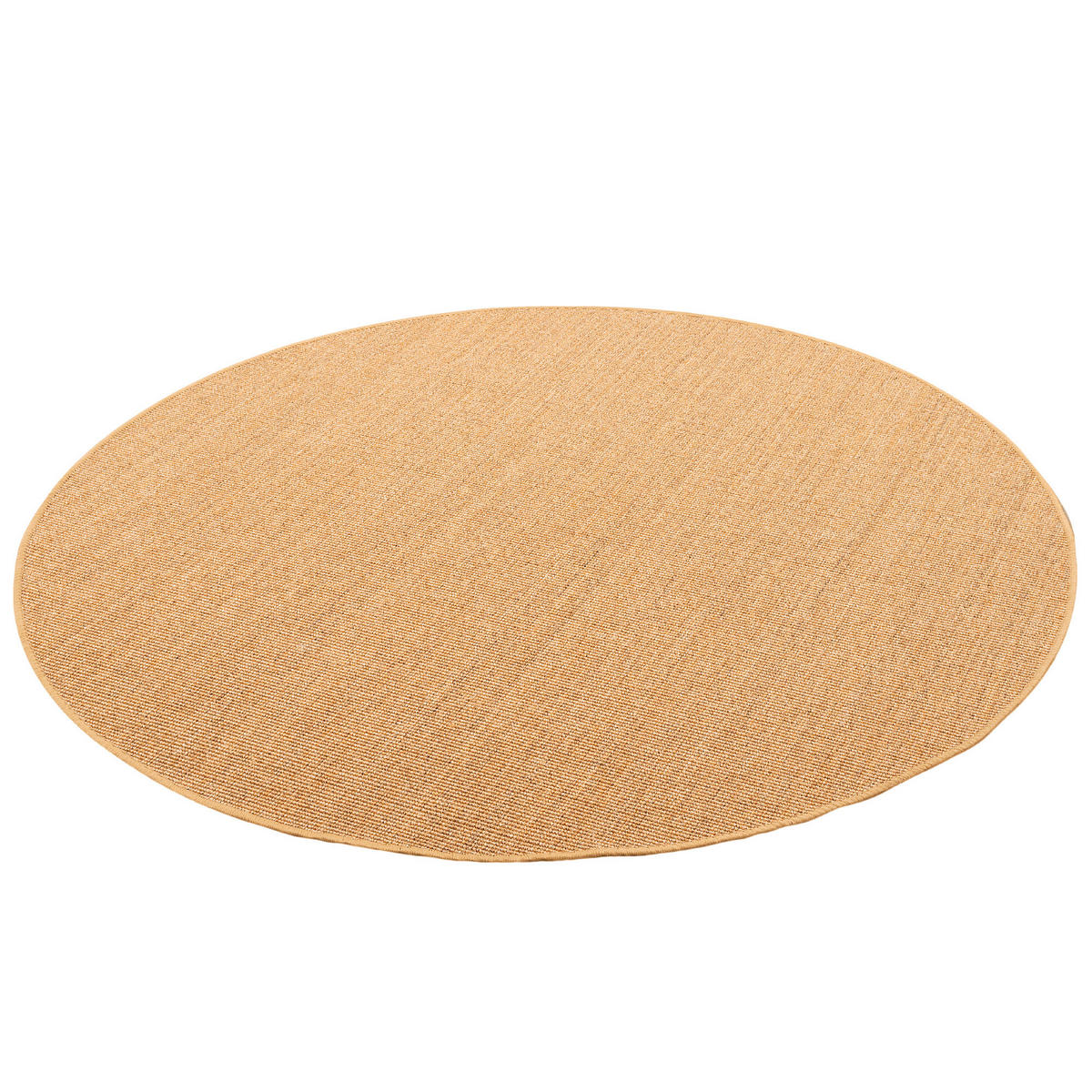SISAL NATUR TEPPICH RUND - Nussbaumfarben, Textil (200/200cm) - Snapstyle