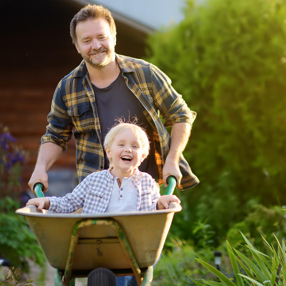 2XSCHUBKARRENRAD - Schwarz, Kunststoff (8/31/31cm) - Relaxdays