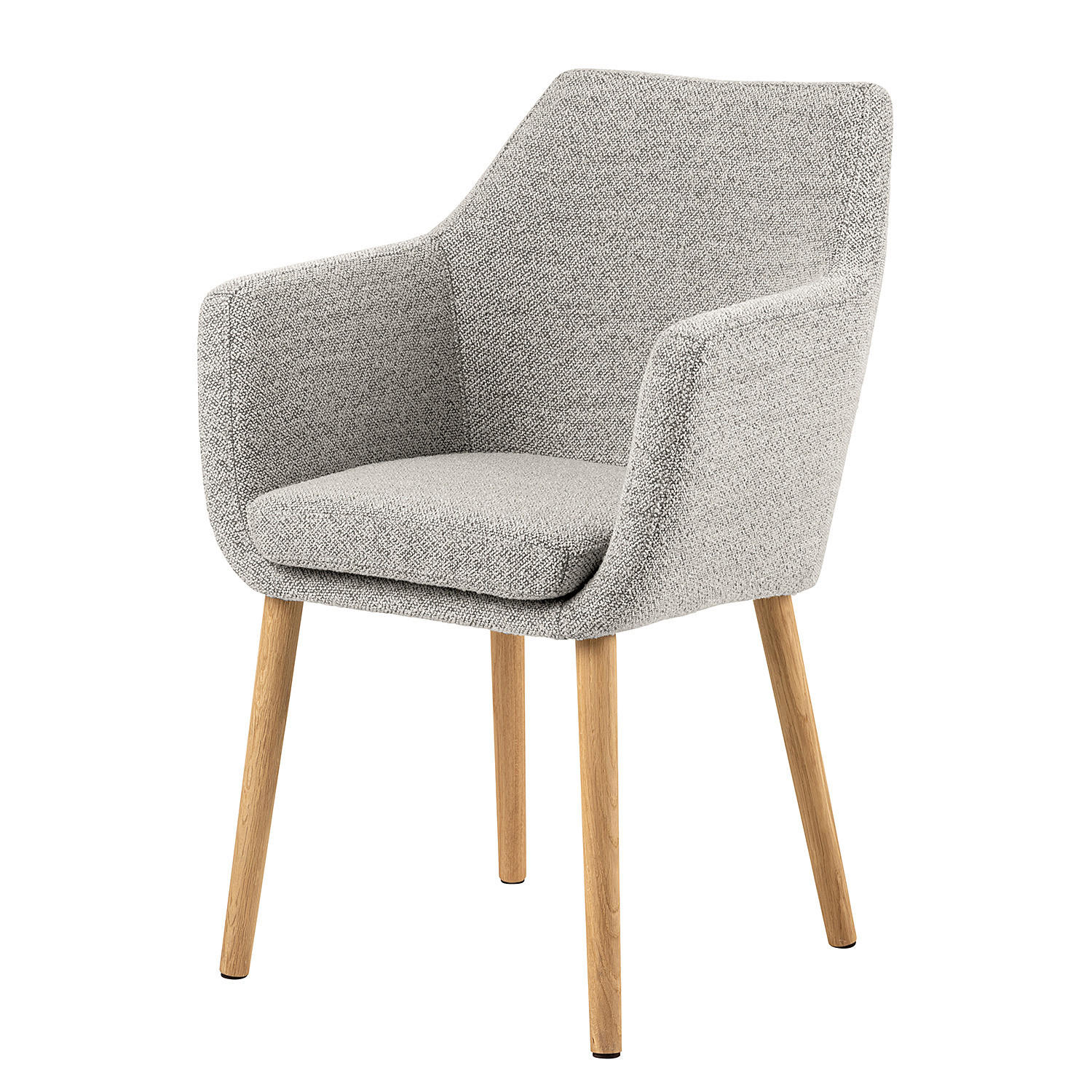 ARMLEHNENSTUHL - Grau, Textil (58/84/58cm) - home24