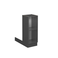 KÜCHENINSEL Fame-Line Anthrazit 30 cm ohne AP - Anthrazit, Holzwerkstoff (30/82/70cm) - Vicco