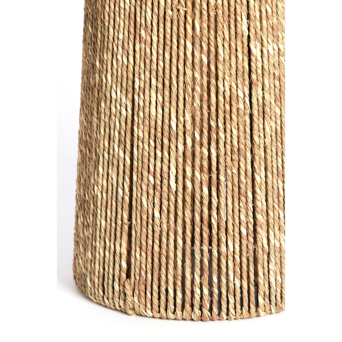 TISCHLEUCHTE PITINO Braun 31.5/31.5/51 cm - Braun, Textil (31.5/31.5/51cm) - Light & Living