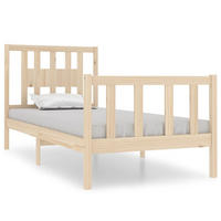 BETT Naylor 100/195.5 cm - Braun, Holz (100/190cm) - Nettlife