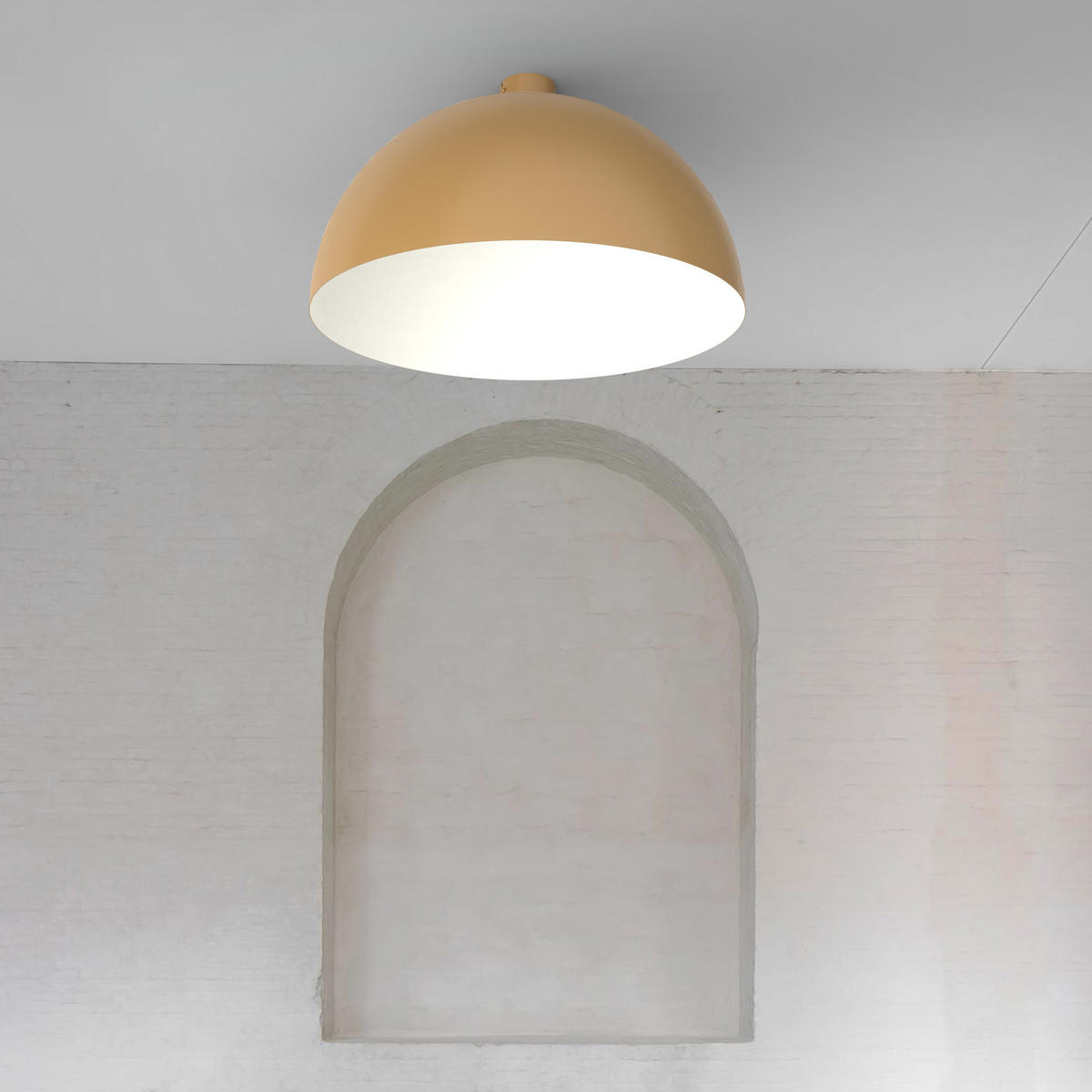 DECKENLEUCHTE - Goldfarben, Metall (60/60/30cm) - Lumicom