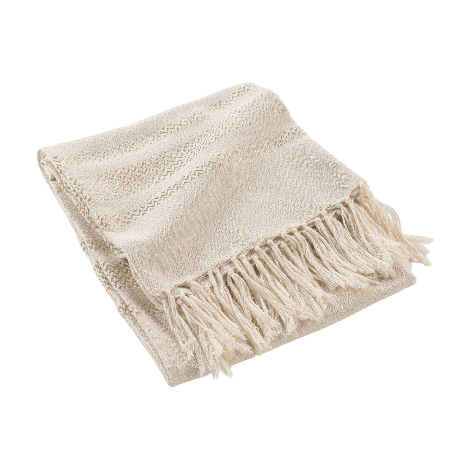 TAGESDECKE Doreline 125/150 cm - Beige, Naturmaterialen (150/125cm) - Douceur d´intérieur