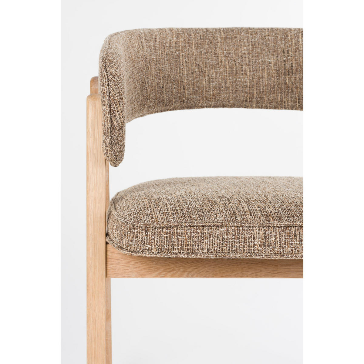 ESSZIMMERSTUHL Bright Braun - Braun, Kunststoff (57/76/59.5cm) - Zuiver