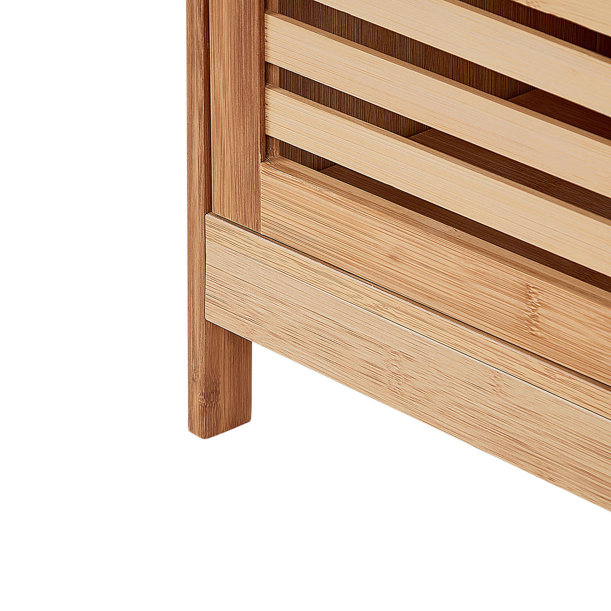 WASCHBECKENUNTERSCHRANK Heller Holzfarbton Missoula - Hellbraun, Holz (60/60/30cm) - Beliani