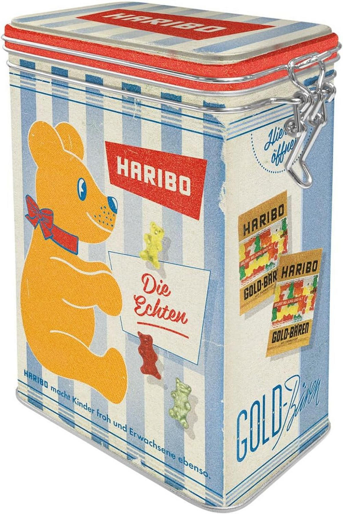 AROMADOSE HARIBO Die Echten - Multicolor, Metall (11/17.5/7.5cm) - Nostalgic-Art