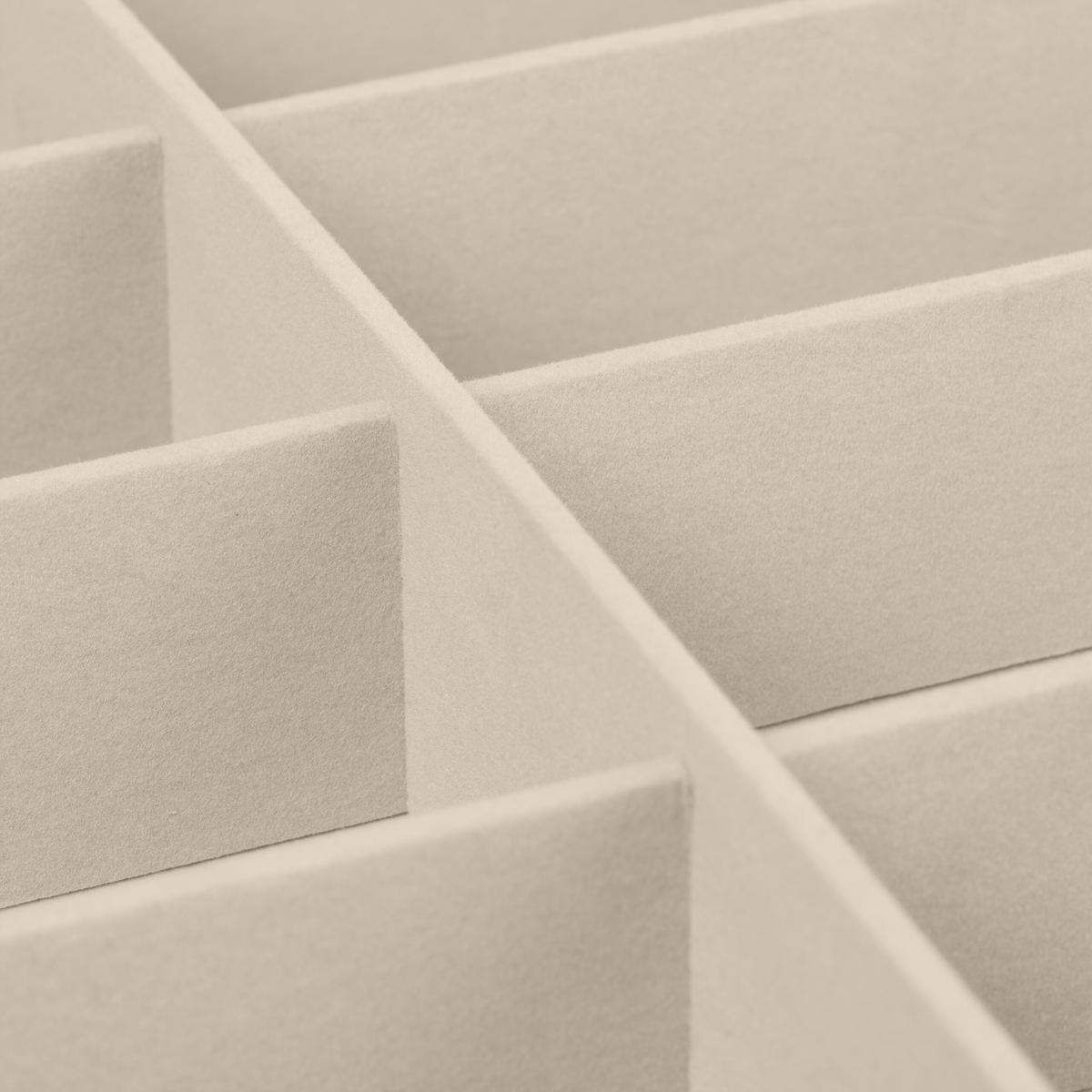 BRILLENBOX - Multicolor, Glas/Holzwerkstoff (33.5/22.5/19cm) - Relaxdays