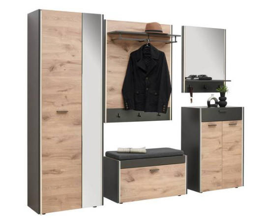 LIGHT UP 6-TEILIG VORZIMMERSET - Hom`in