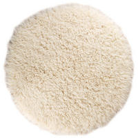 WOLLTEPPICH Rund Ø 170 cm Flokati 3000 - Naturfarben, Naturmaterialien (170/170cm) - Steffensmeier