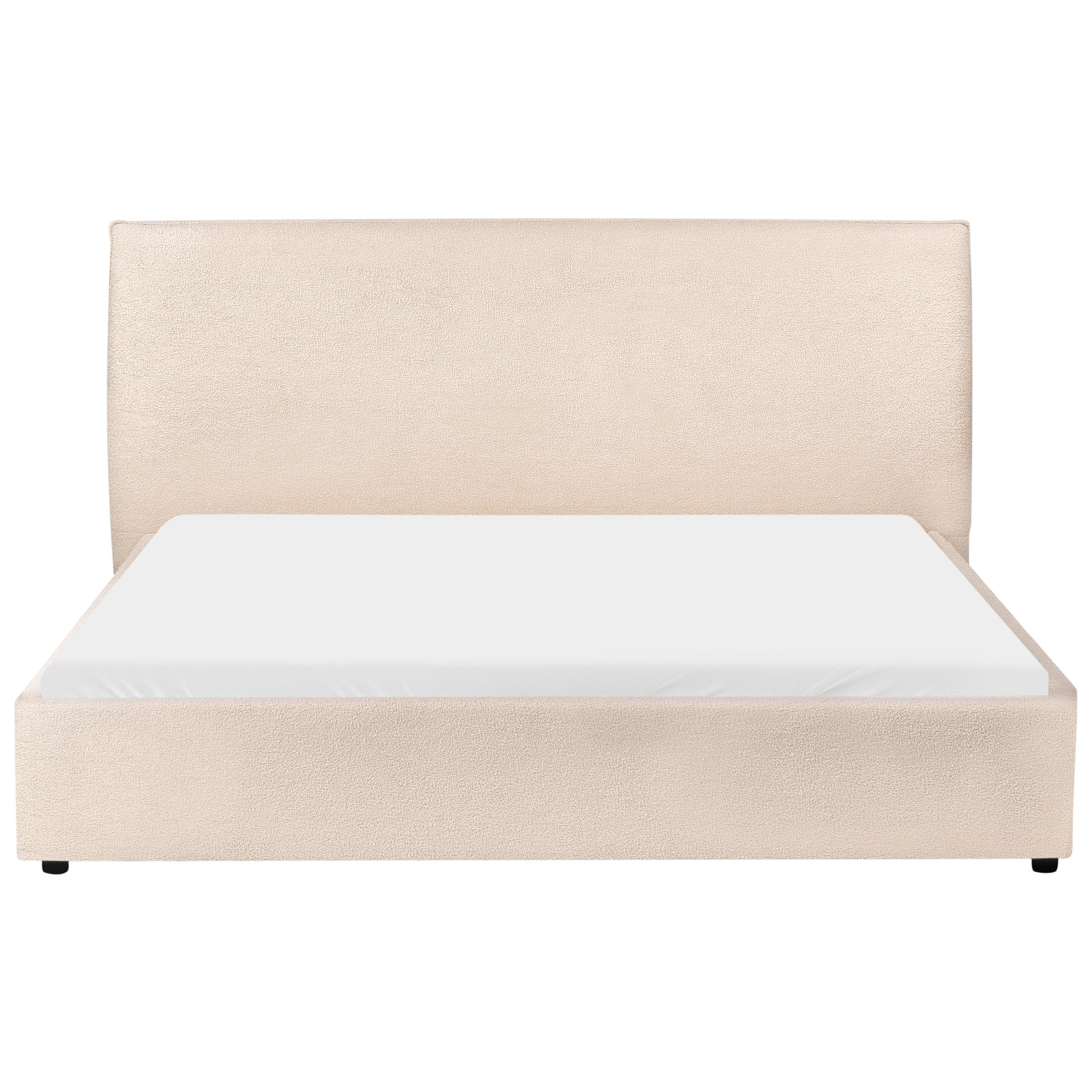 Beliani Wasserbett Beige 160x200 cm