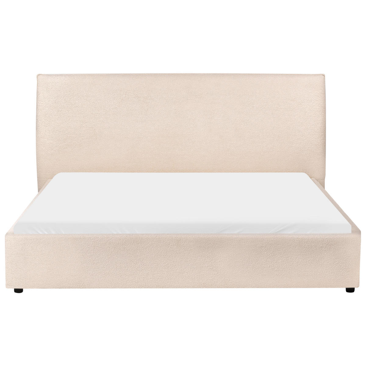 WASSERBETT 160/200 cm Beige Lavaur - Beige, Textil (160/200cm) - Beliani
