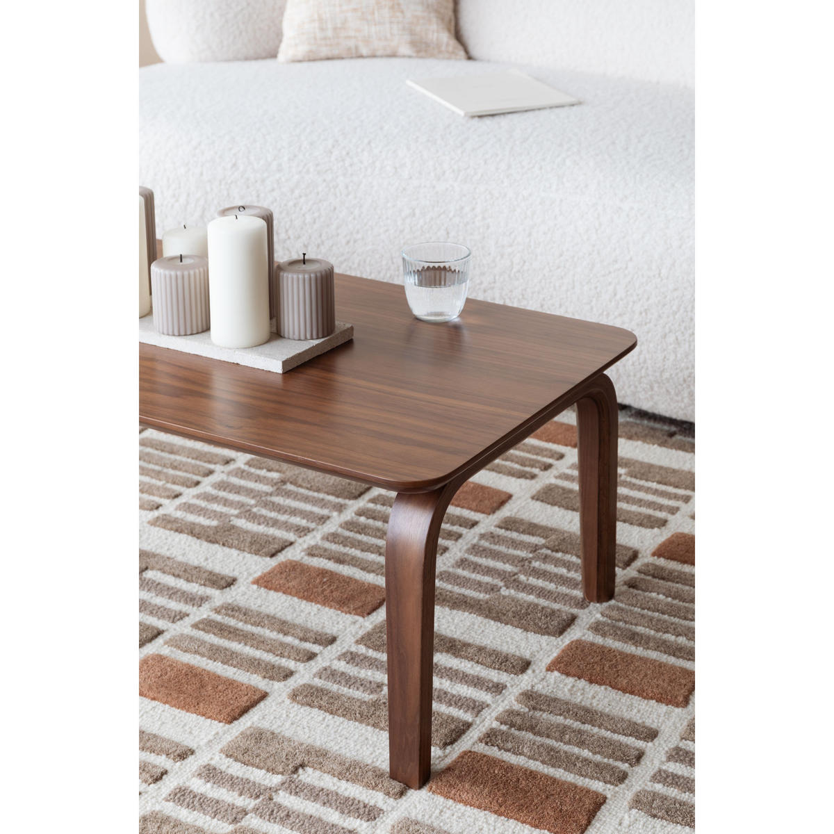 COUCHTISCH Walden Walnuss Braun - Braun, Holz (100/50/40cm) - Housecraft Living