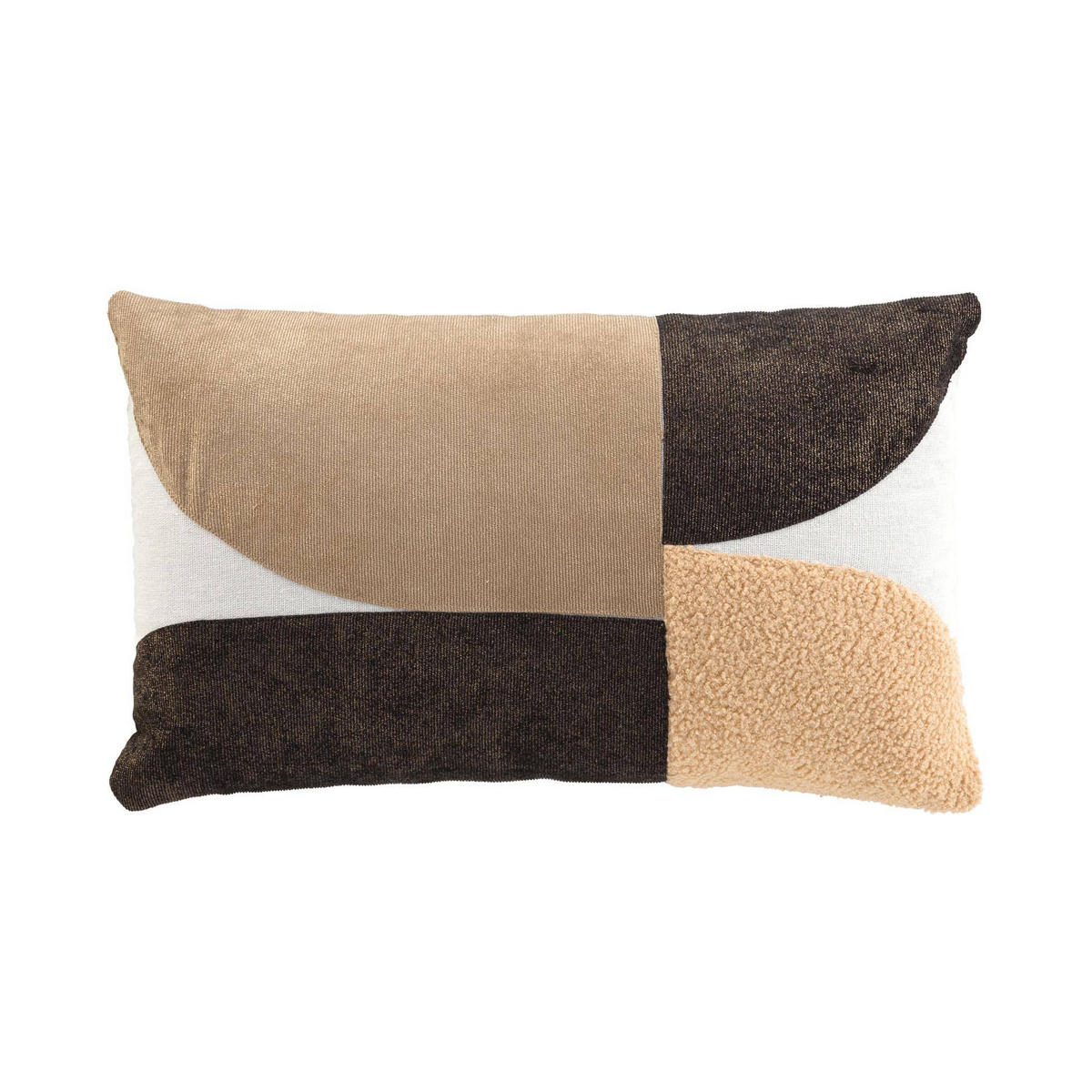 DEKOKISSEN Asymmetrisches Muster 30/50 cm - Multicolor, Textil (30/50cm) - Douceur d´intérieur