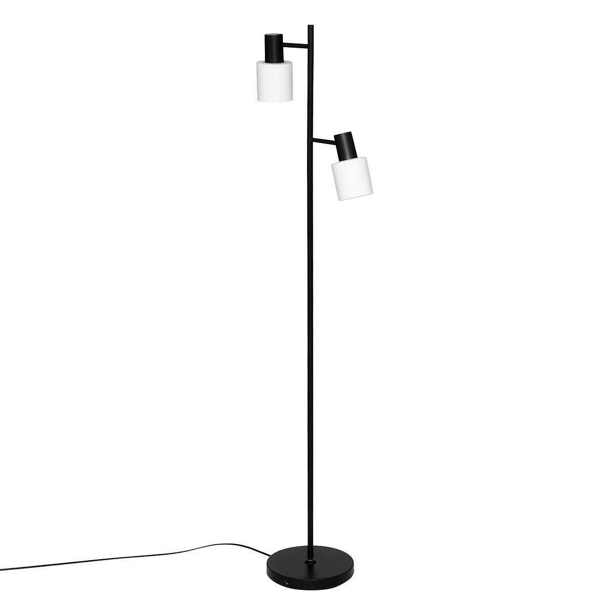 STEHLEUCHTE Tais 143 cm - Schwarz, Metall (28.5/23/143cm) - Atmosphera Createur d´interieur