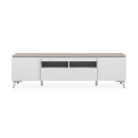 LOWBOARD Bertrix 40/177/52 cm - Weiß, Holzwerkstoff (177/52/40cm) - Finori GmbH