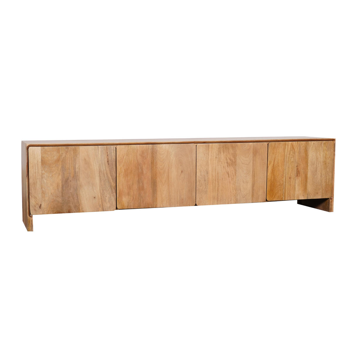 TV-MÖBEL Tense Braun 40/200/50 cm - Braun, Holz (200/50/40cm) - Starfurn