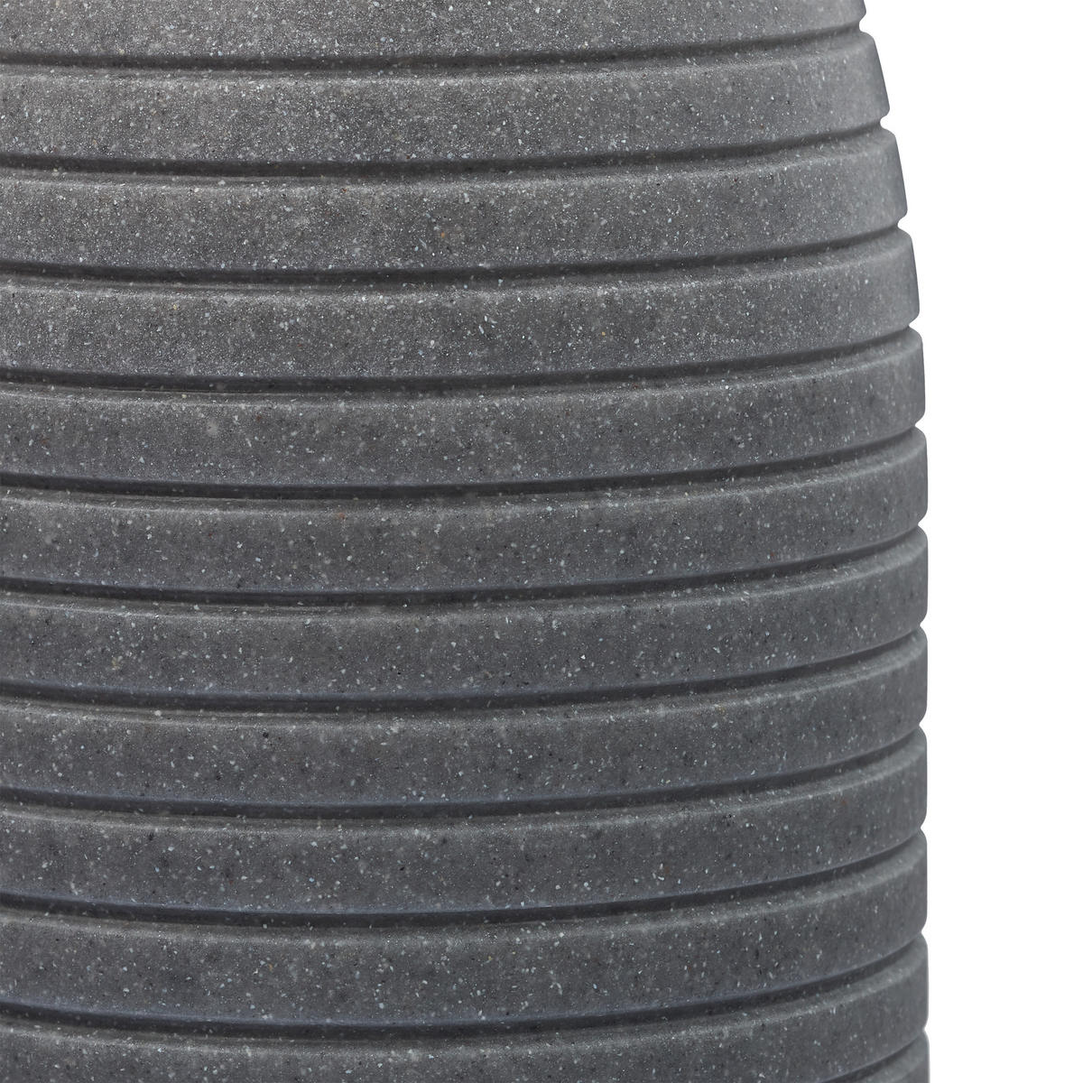 SEIFENSPENDER - Grau, Kunststoff/Metall (8/18/8cm) - Relaxdays