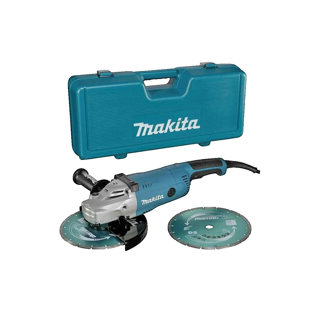 WINKELSCHLEIFMASCHINE GA9020RFK3 - Blau, Metall (47.3/25/14cm) - Makita