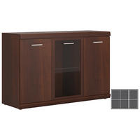 SIDEBOARD Imperial nussbaum imperial 140 / 45 / 89,5cm - Braun, Holz/Holzwerkstoff (140/90/45cm) - Feldmann-Wohnen
