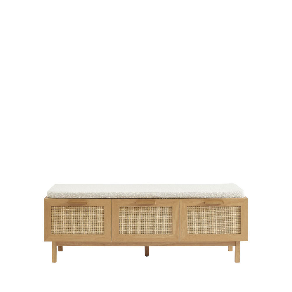 Drawer Eingangsbänke Esche 140x50x38 cm