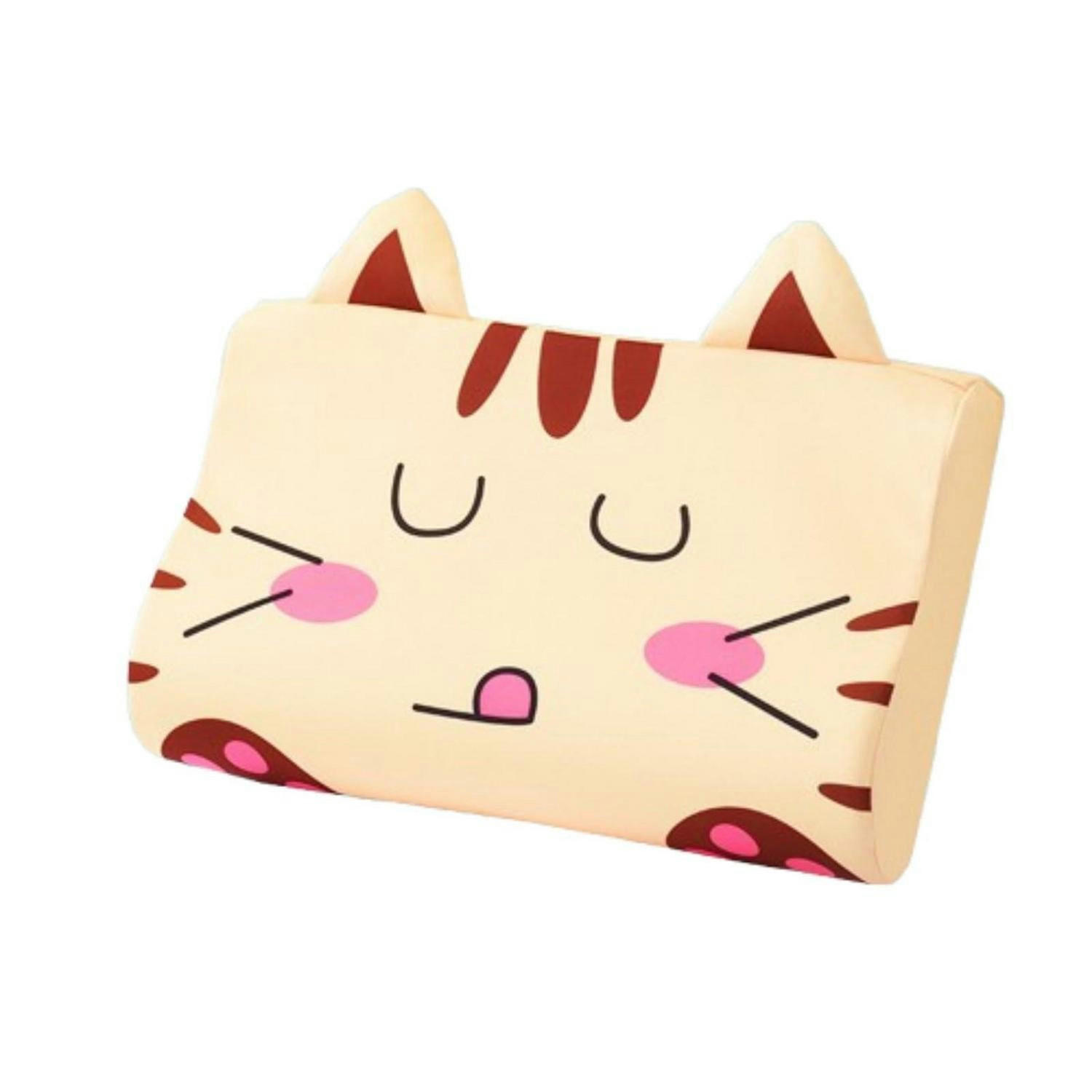 KINDERKOPFKISSEN Katze 60 x 40 cm - Multicolor, Textil (2/10cm)