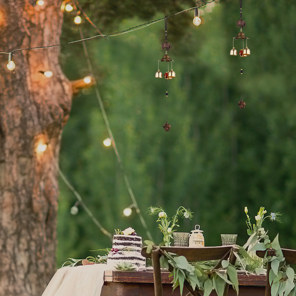 2XWINDSPIEL - Goldfarben, Kunststoff/Metall (7.5/7.5/45.5cm) - Relaxdays