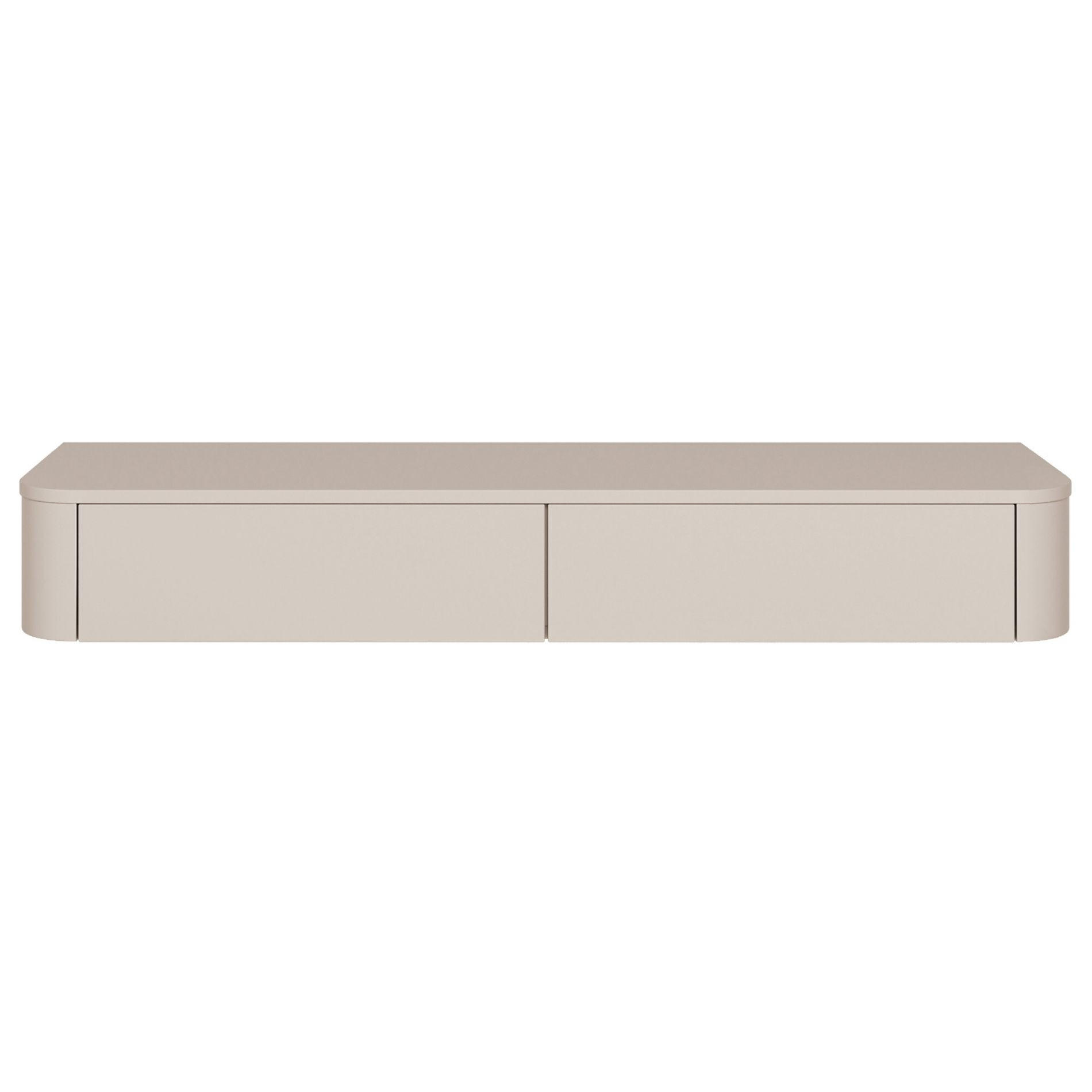 TV-BOARD Luvio Kaschmirgrau hängend 140/20/39 cm - Taupe, Holzwerkstoff (140/20/39cm) - Selsey