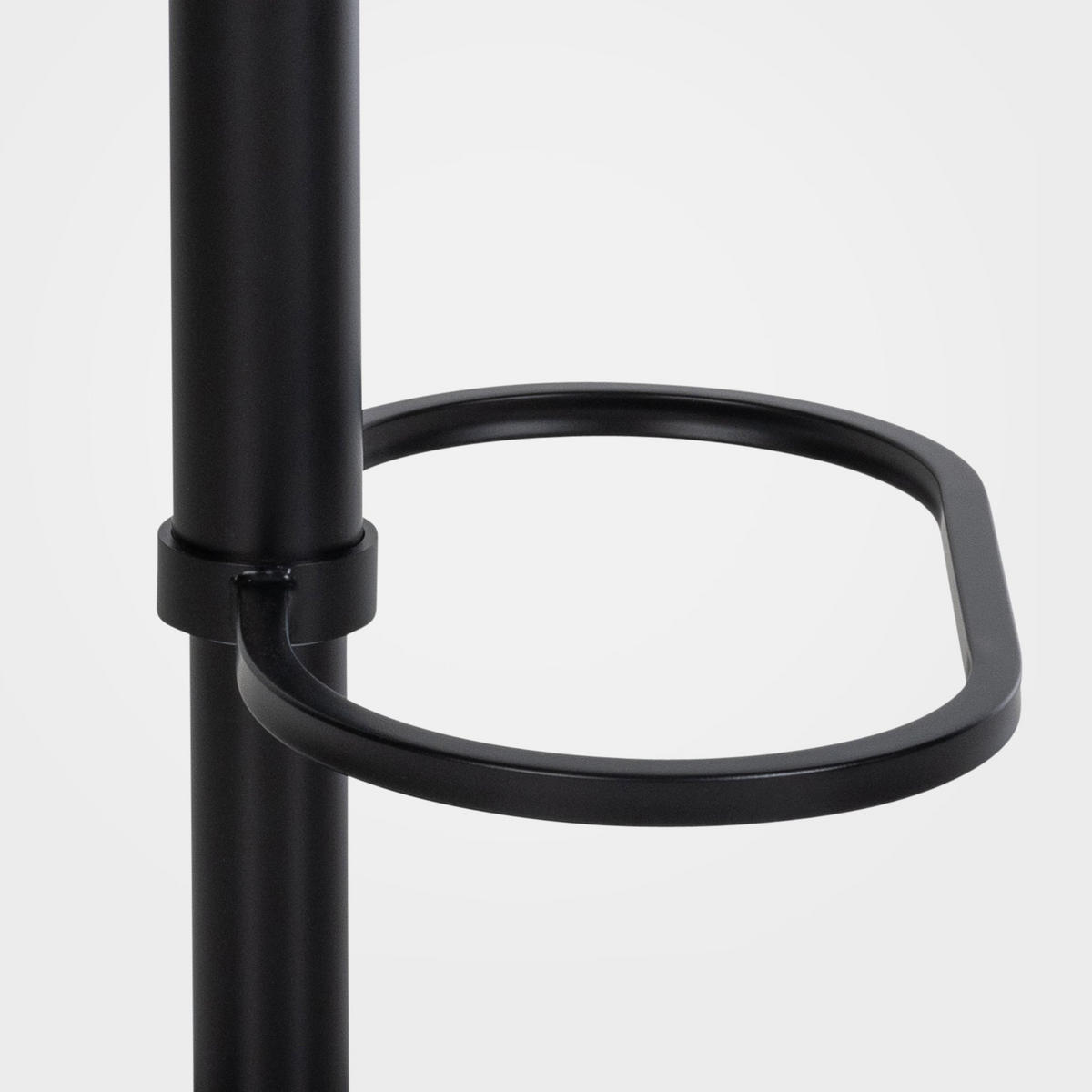 BARHOCKER Samt Braun - Schwarz/Braun, Textil/Metall (64/88/45cm) - CLP