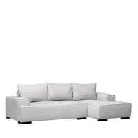 SCHLAFSOFA Alan Grau 250 cm x 80 cm - Grau, Textil (250/80/147cm) - Klast Home