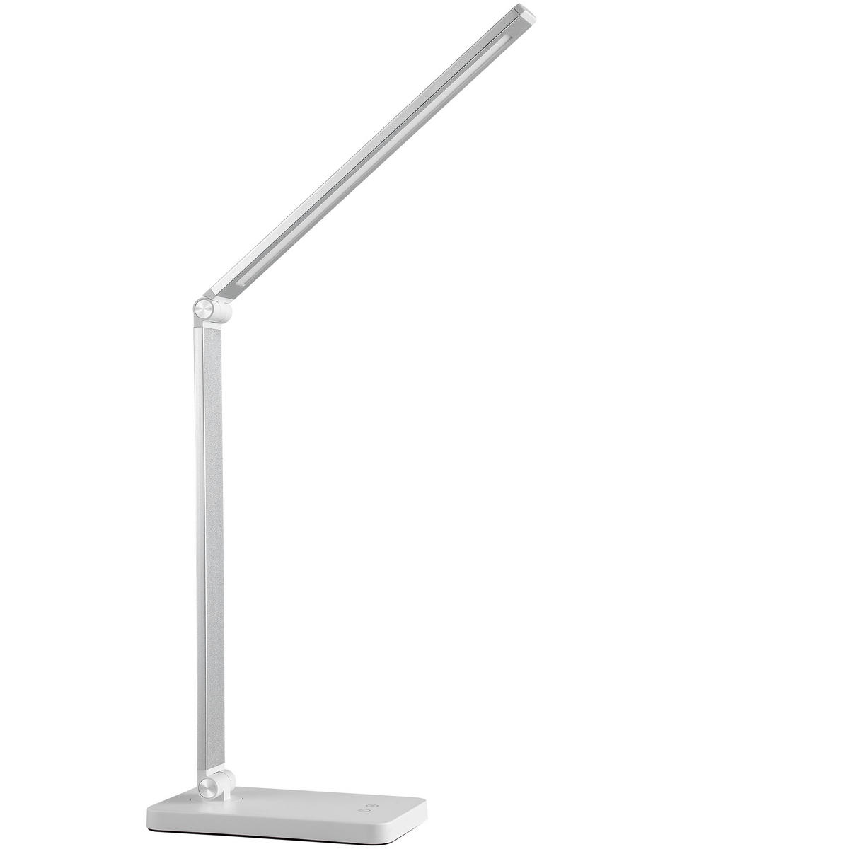 TISCHLEUCHTE Lomina Weiß 34/11/38 cm - Weiß, Kunststoff (34/11/38cm) - Brilliant