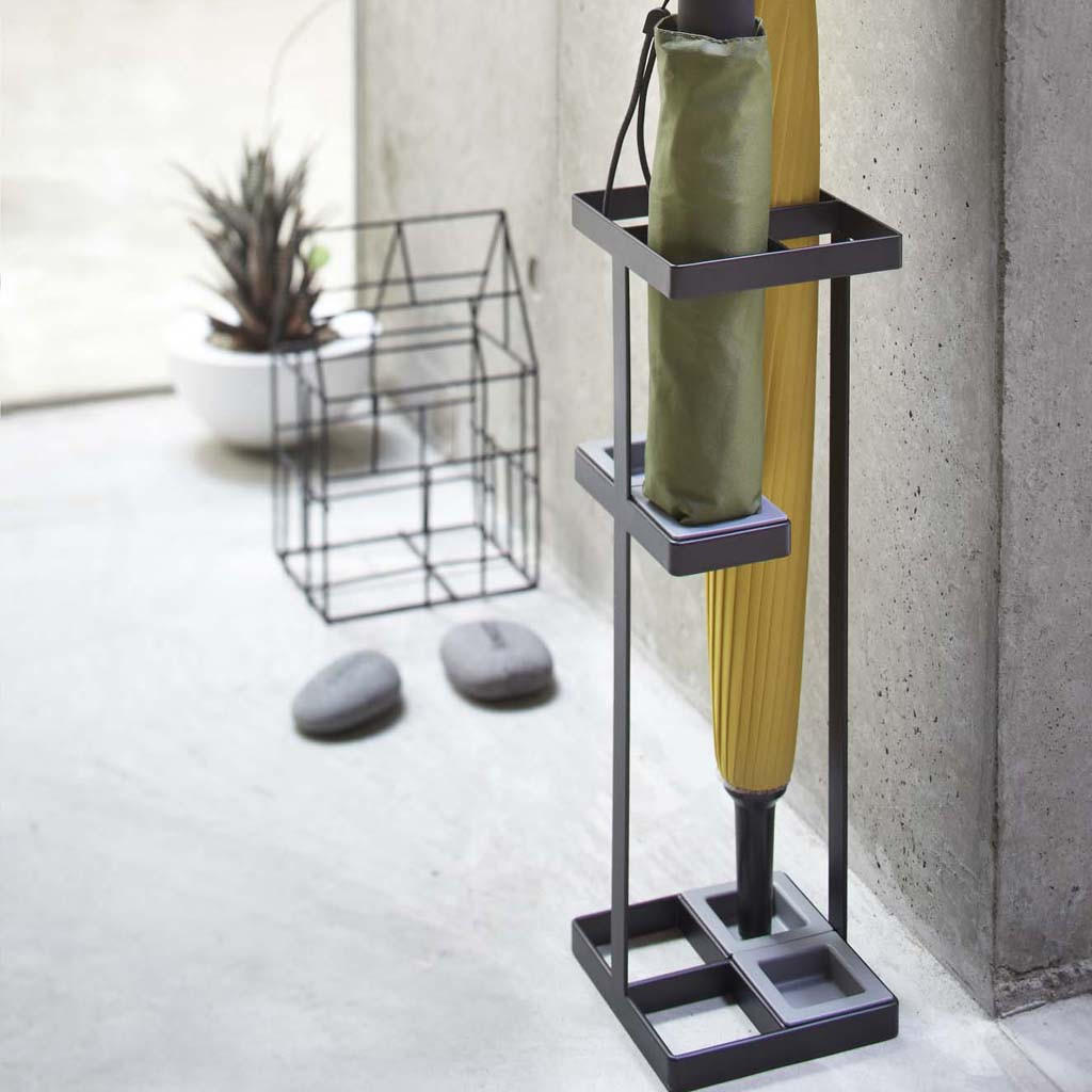 Thumbnail - Yamazaki Schirmständer, Schwarz, Metall, 11x36x11 cm, Garderobe, Schirmständer