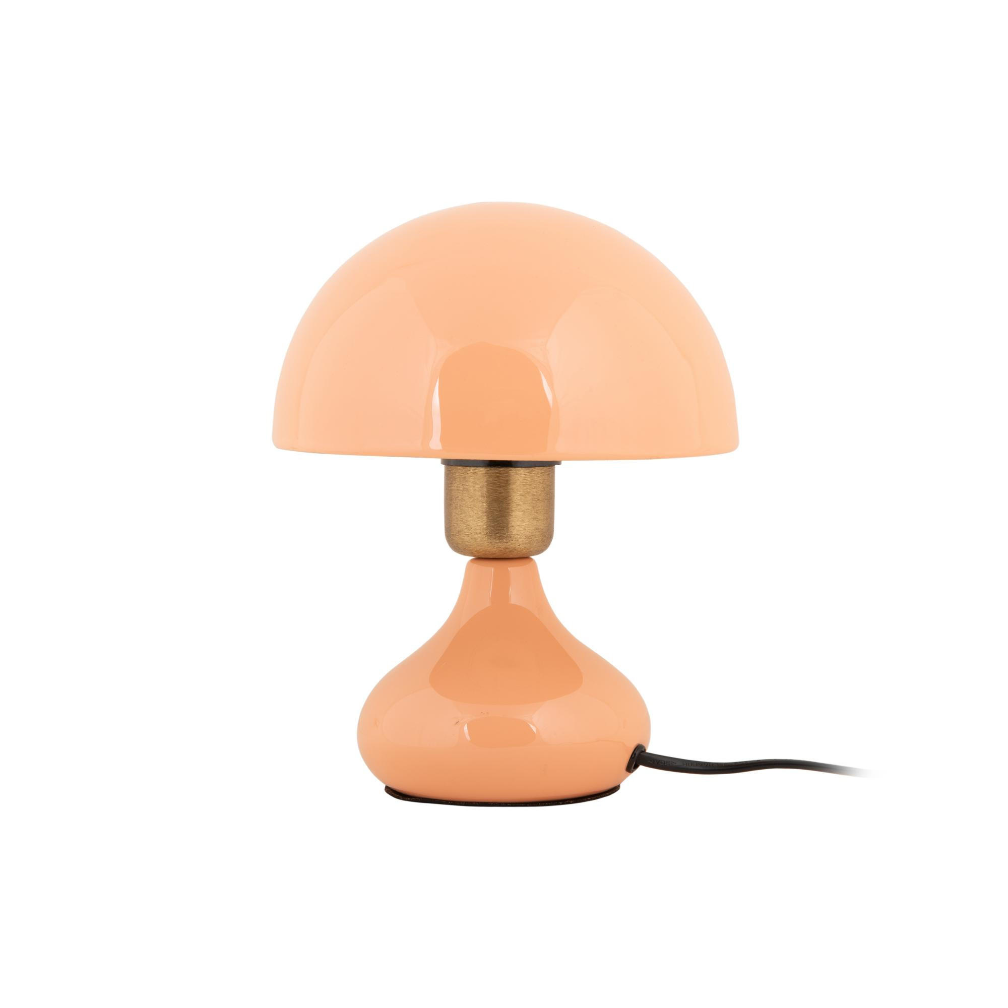 TISCHLAMPE Binc Orange 17.5/17.5/23 cm - Orange, Metall (17.5/17.5/23cm) - Leitmotiv