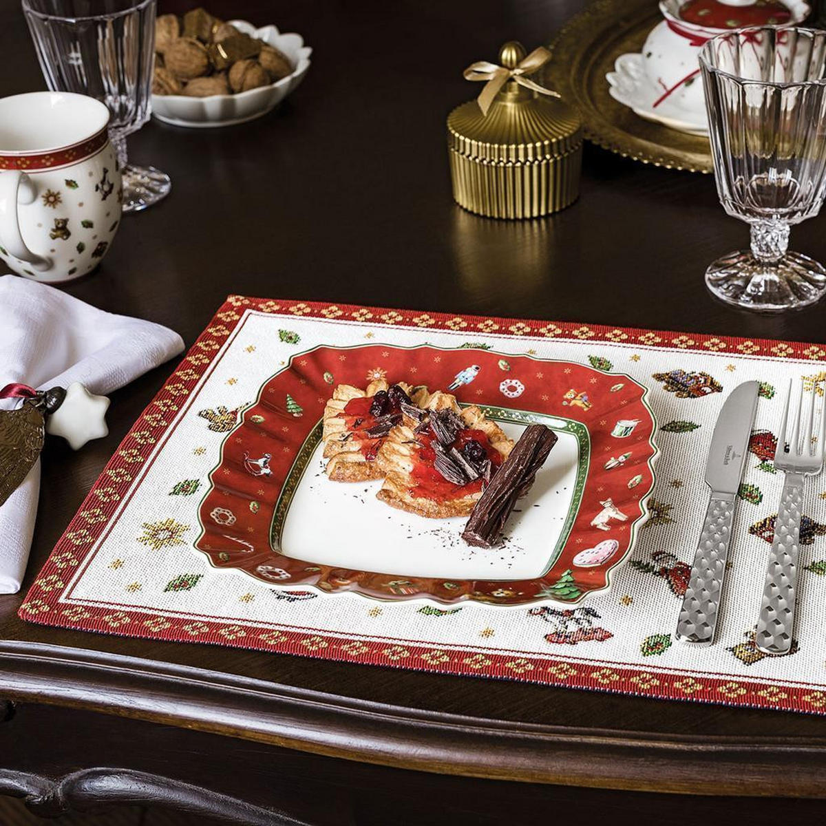 PLATZSET Toy's Delight bunt 48 x 32 cm 6er Set - Multicolor, Textil (32/2/48cm) - Villeroy & Boch
