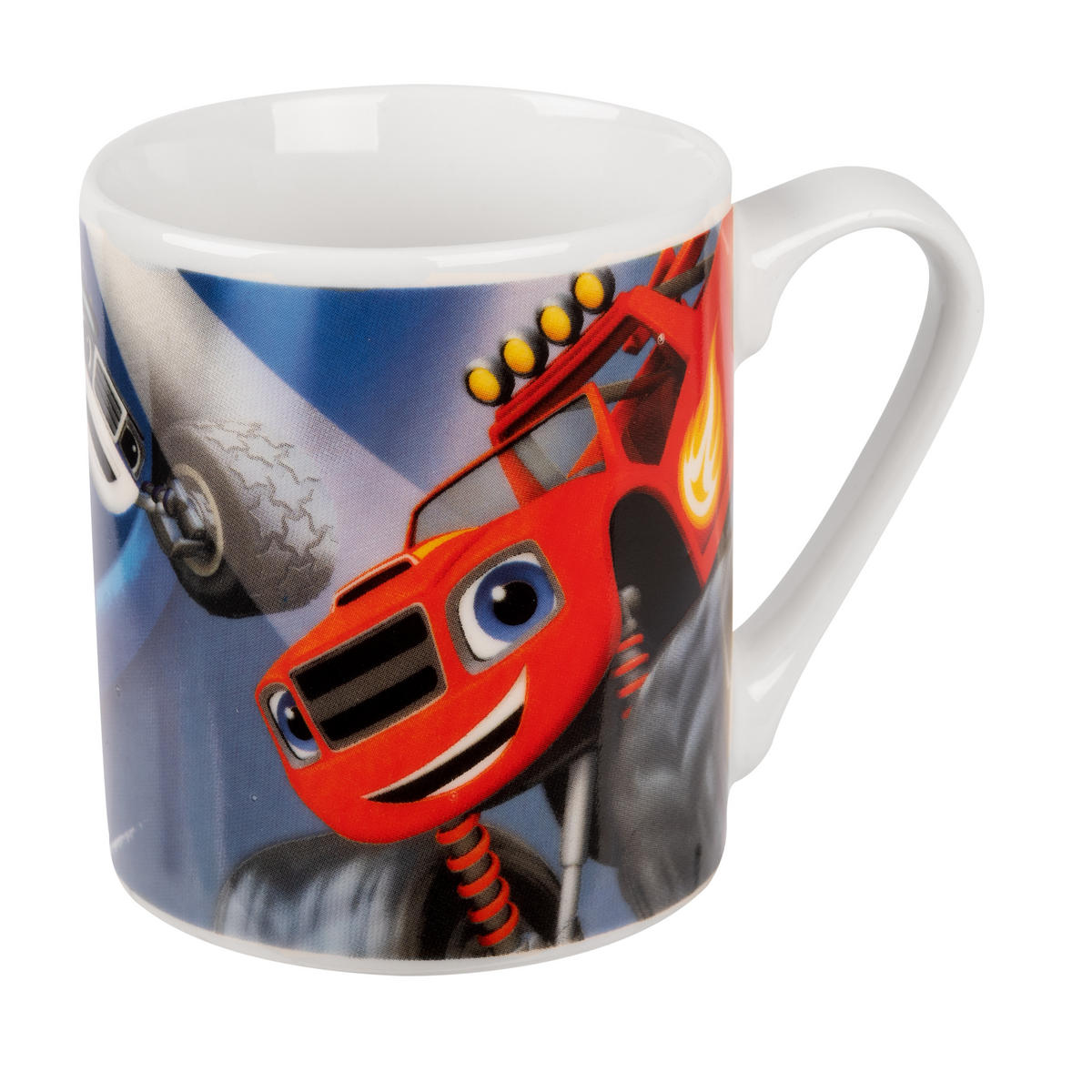 BECHER Blaze die Monster-Maschinen Monstertruck Mehrfarbig 230 ml - Multicolor, Keramik (0.23L) - United Labels