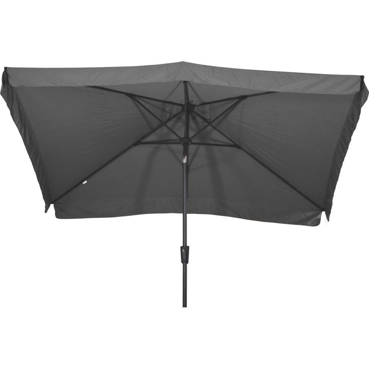 SONNENSCHIRM ZUM AUFKLAPPEN Libra - Grau - 200/300/ cm - Grau, Textil (300/200cm) - Lesli Living