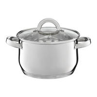 TOPF Silber 25/19.5/11.5 cm 60799 - Silberfarben, Metall (18cm) - Ambition 