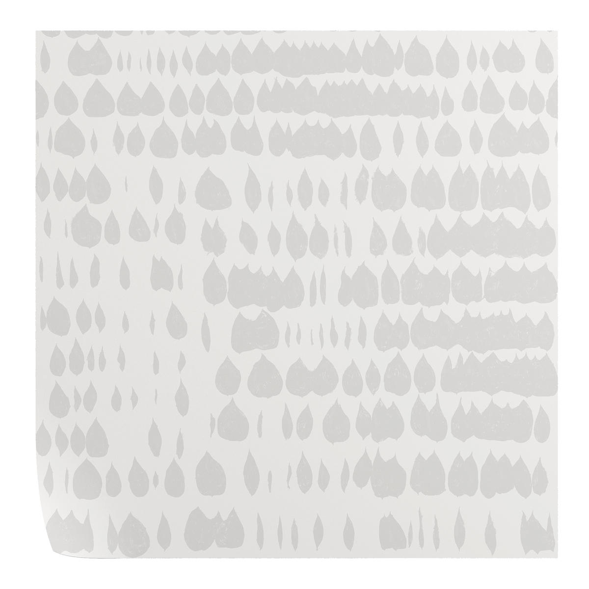 TAPETE Punkte aus echtem Papier, 200x280cm, 8 Bögen - Grau, Papier (200/280cm) - WALLPAPERS4BEGINNERS