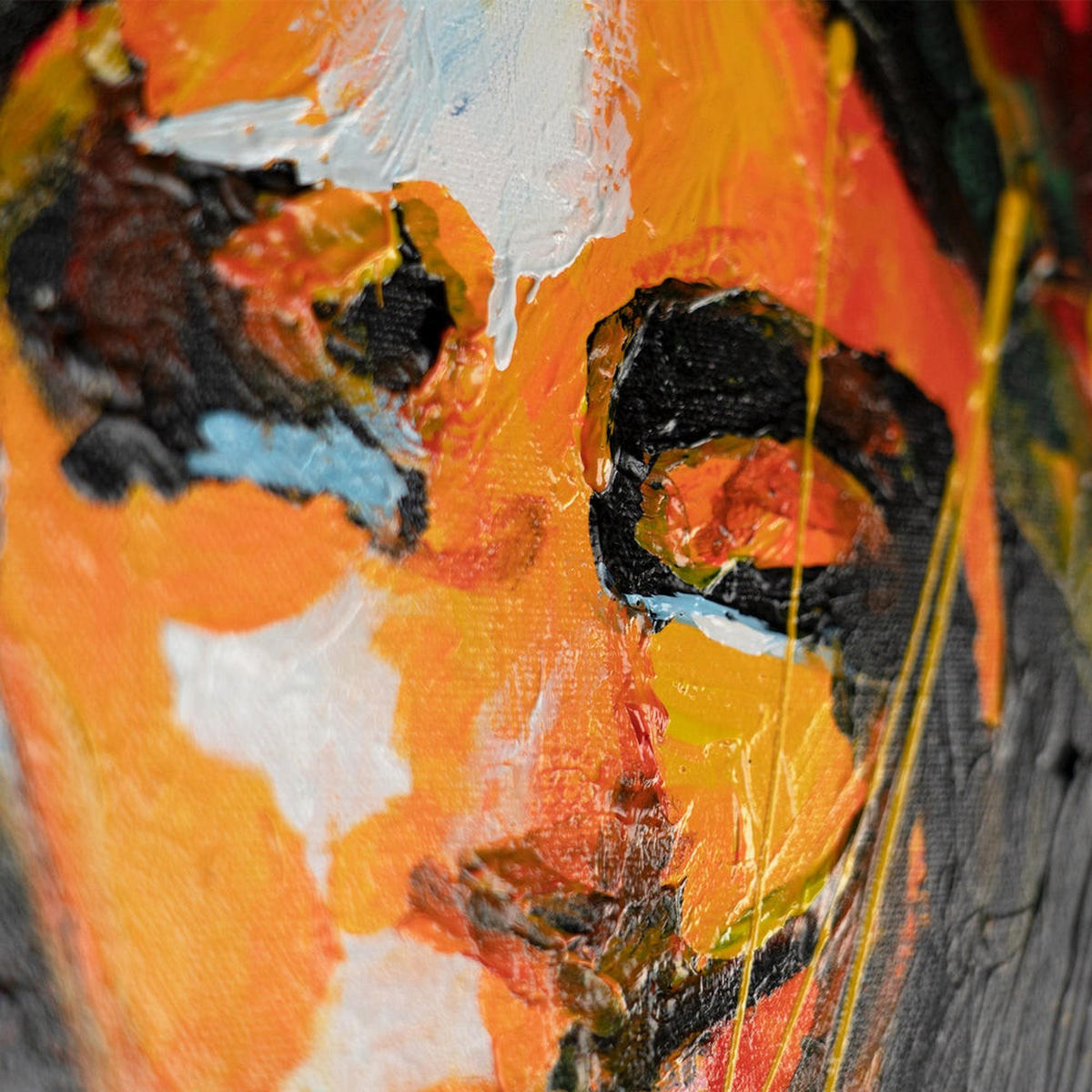 GEMÄLDE Symphonie der Farben Schattenfugenrahmen Pink 120x80 cm - Pink, Holz (120/80cm) - YS-art gallery