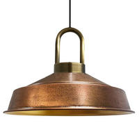 PENDELLEUCHTE Lockra - Kupferfarben, Metall (40/40/32cm) - Bamyum