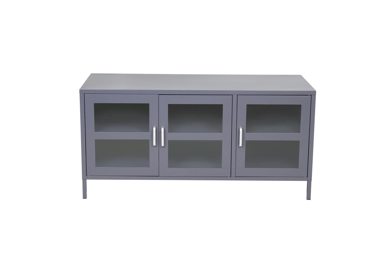 TV-ELEMENT Hellgrau - Hellgrau, Holzwerkstoff (120/58/48cm) - ebuy24