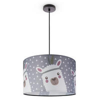 PENDELLEUCHTE Hugo Pd1 Ela 214 - Schwarz, Metall (45.5/45.5/27cm) - Paco Home