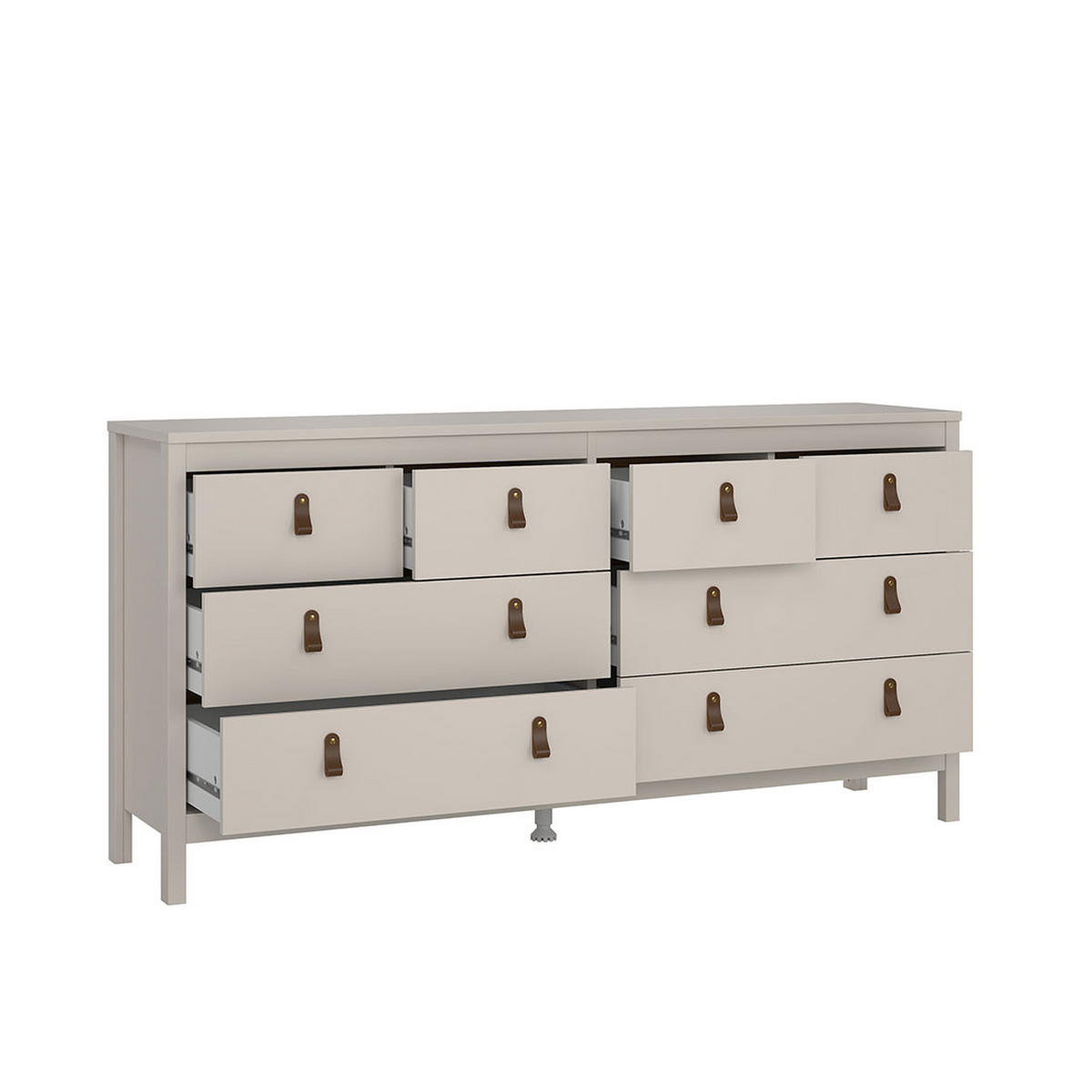 KOMMODE, Madrid, Kaschmir, Holzwerkstoff, 160 x 39 x 80 cm - Kaschmir, Holzwerkstoff (160/80/39cm) - ebuy24