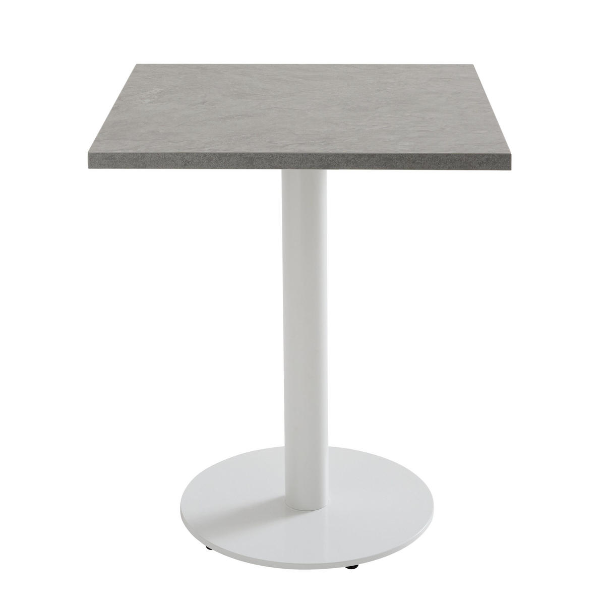 TISCHPLATTE quadratischer 60 cm, Grau - Grau, Holz/Holzwerkstoff (60/2/60cm) - Oviala