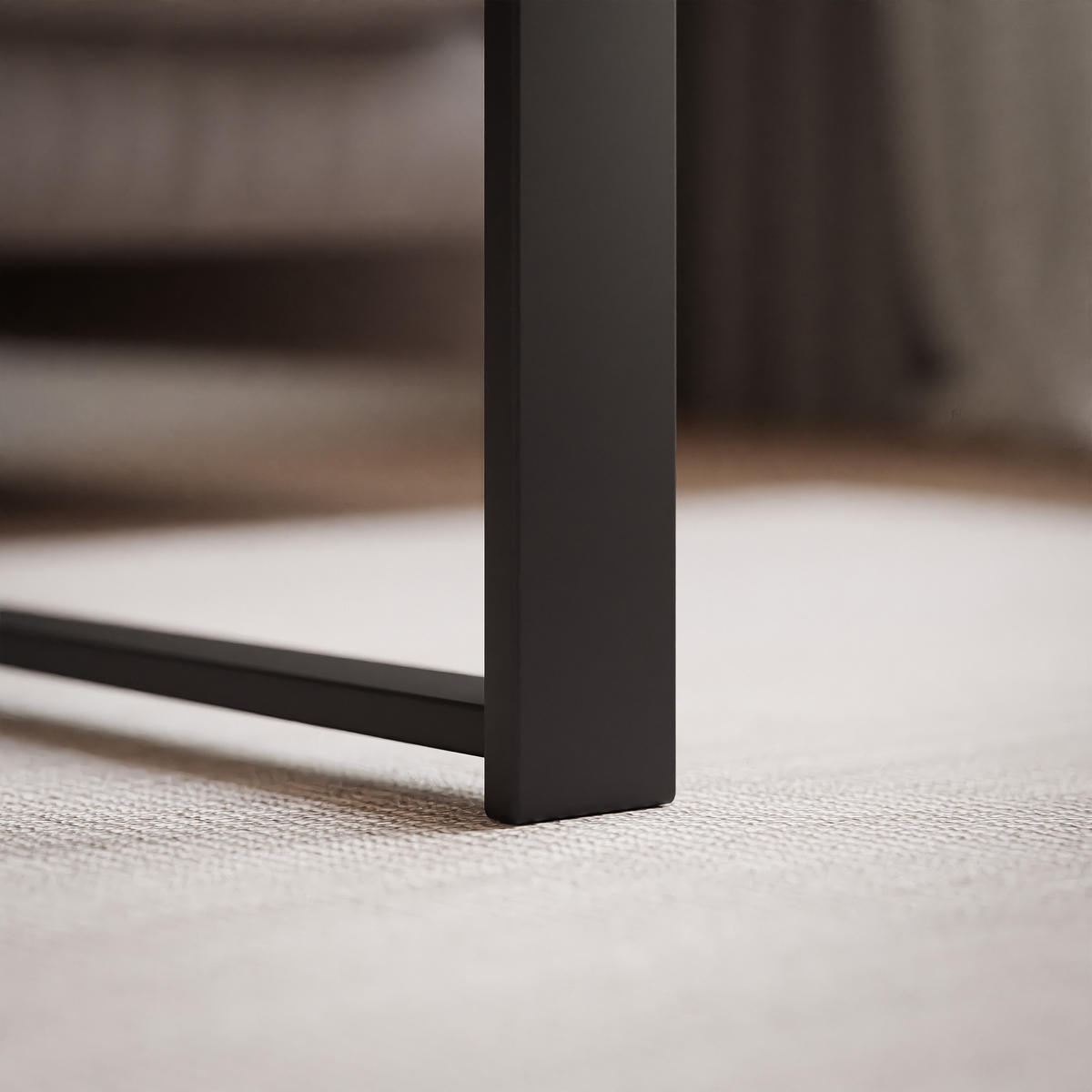 COUCHTISCH TIVOR Multifunktionalität 3-in-1 - Schwarz/Sonoma Eiche, Holzwerkstoff/Metall (67/120/63.5cm) - Idohome