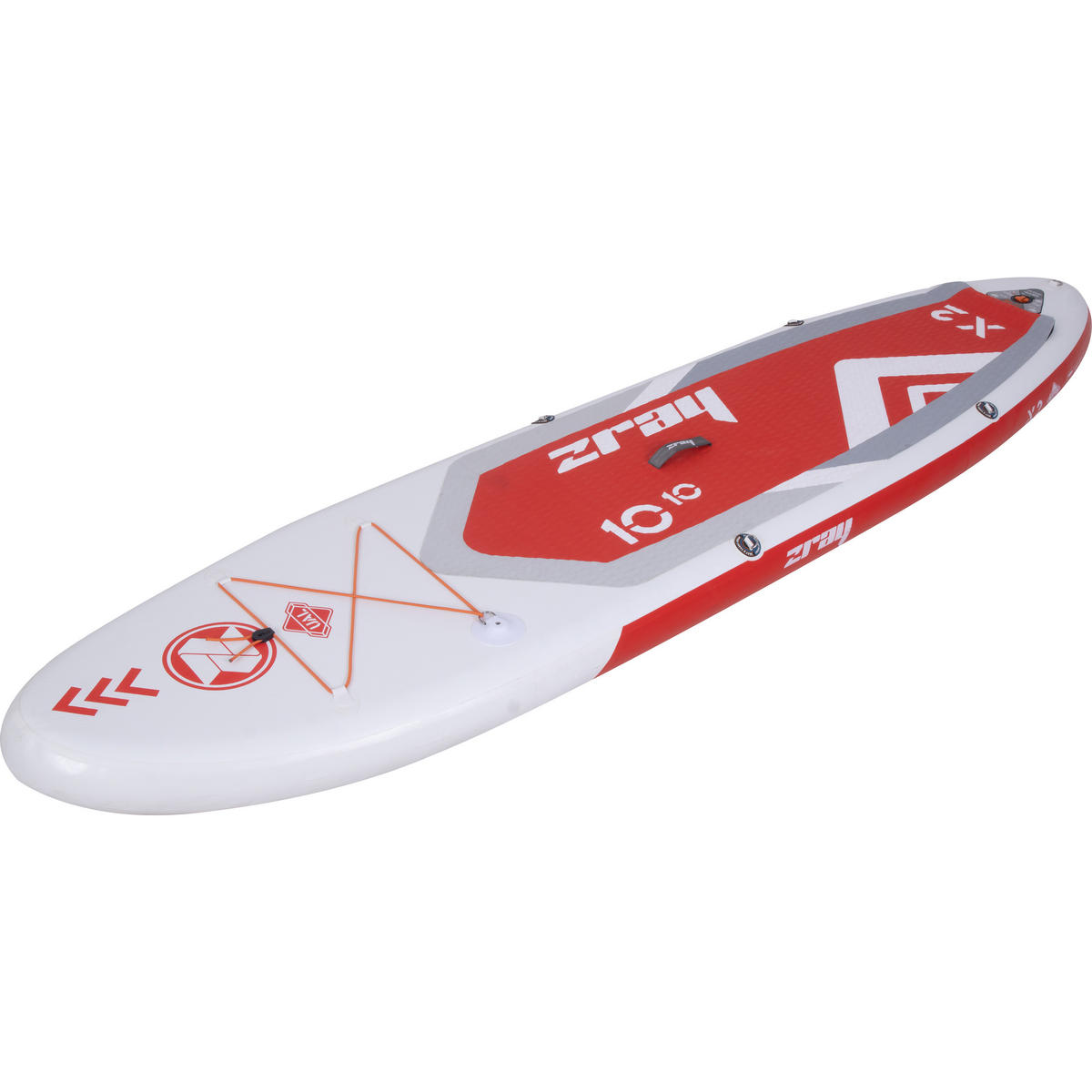STAND-UP-PADDLE-BOARD X2 SUP Komplettset rot 330 x 81 x 13 cm mit viel Zubehör - Rot, Kunststoff (330/81/15cm) - Zray