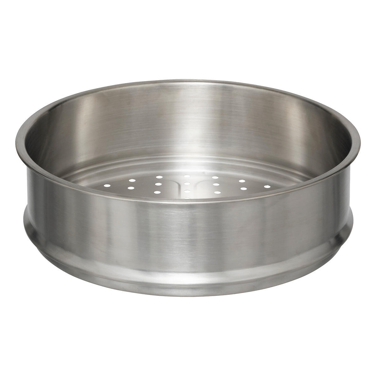 DAMPFGARBEHÄLTER Healthy Ø 24 cm 4-teilig - Grau, Metall (25.2cm) - 5five Simply Smart