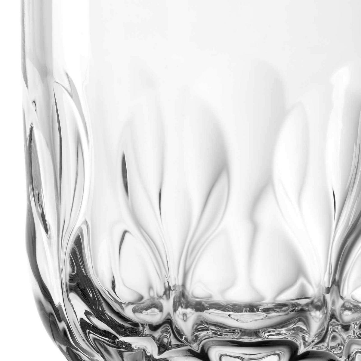 KAFFEEGLÄSER (3) Gocce transparent 220 ml 6er Set - Transparent, Glas (7.6/8.5/7.6cm) - Leonardo Living