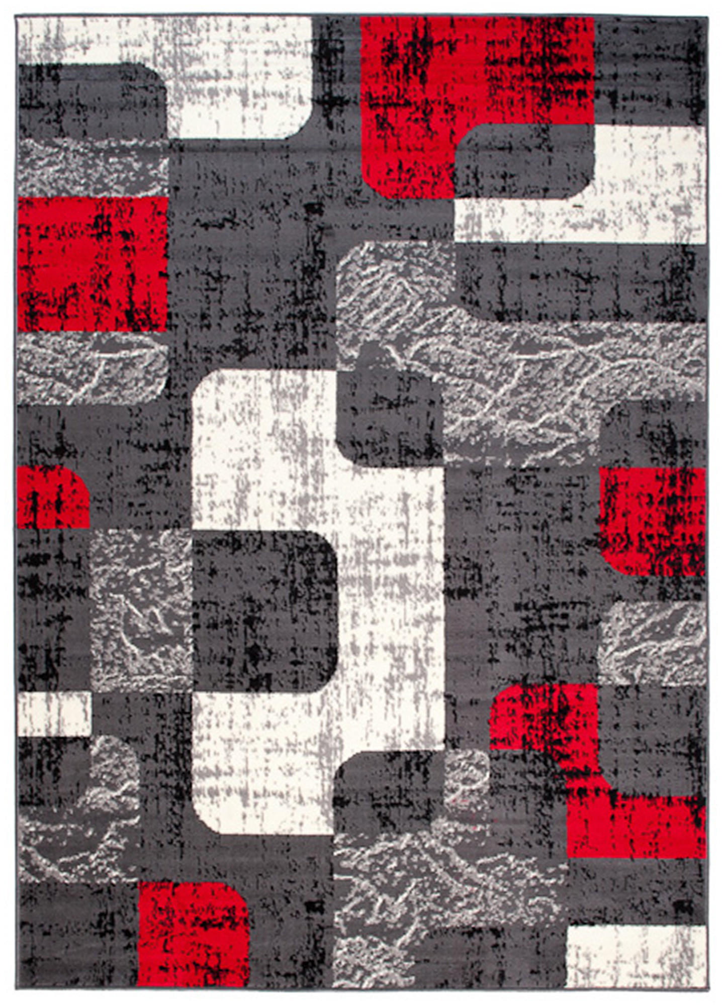 Tapiso Teppich Rot 160x230 cm