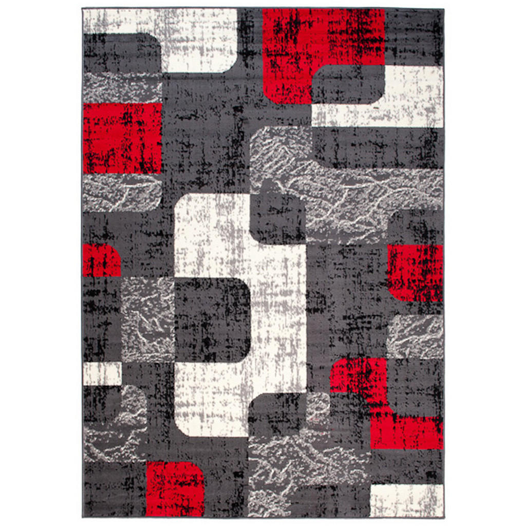 Thumbnail - Tapiso Teppich, Rot, Textil, 130x190 cm, in verschiedenen Größen erhältlich, pflegeleicht, Teppiche & Böden, Teppiche